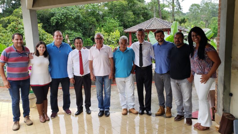 Acaapespianos recebem Presidente da Câmara Municipal de Arujá-SP,  Vereador Reynaldinho em um Almoço no Municipio de Santa Isabel-SP
